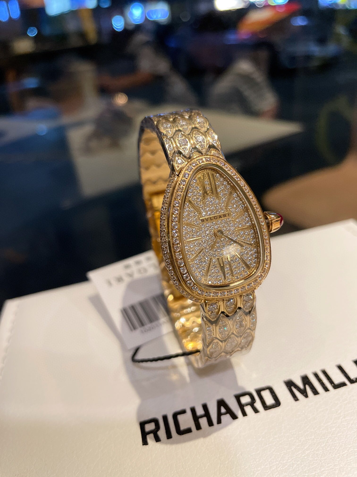 불가리 여자 미러급 시계 2컬러