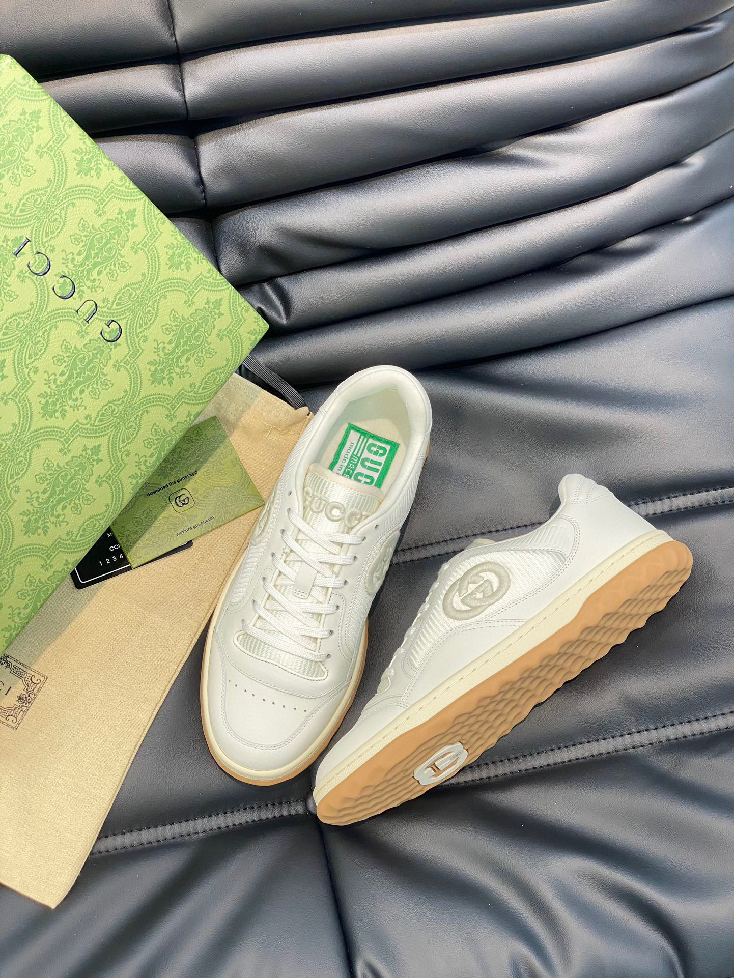 구찌 MAC80 남녀공용 신발 운동화 스니커즈