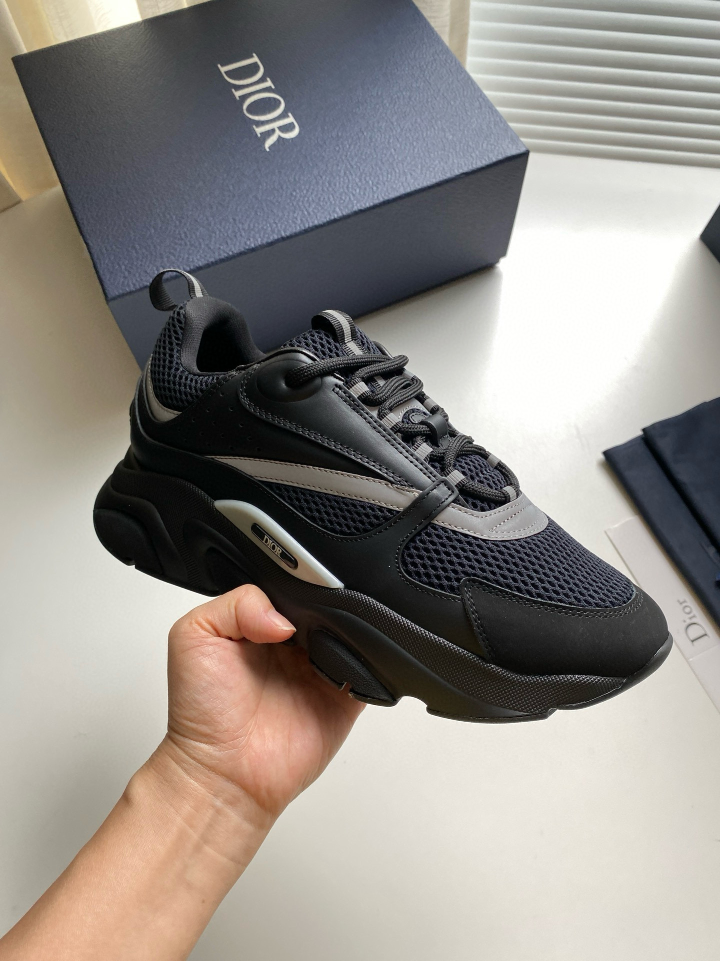 디올 키높이 4cm 남자 신발 운동화 스니커즈