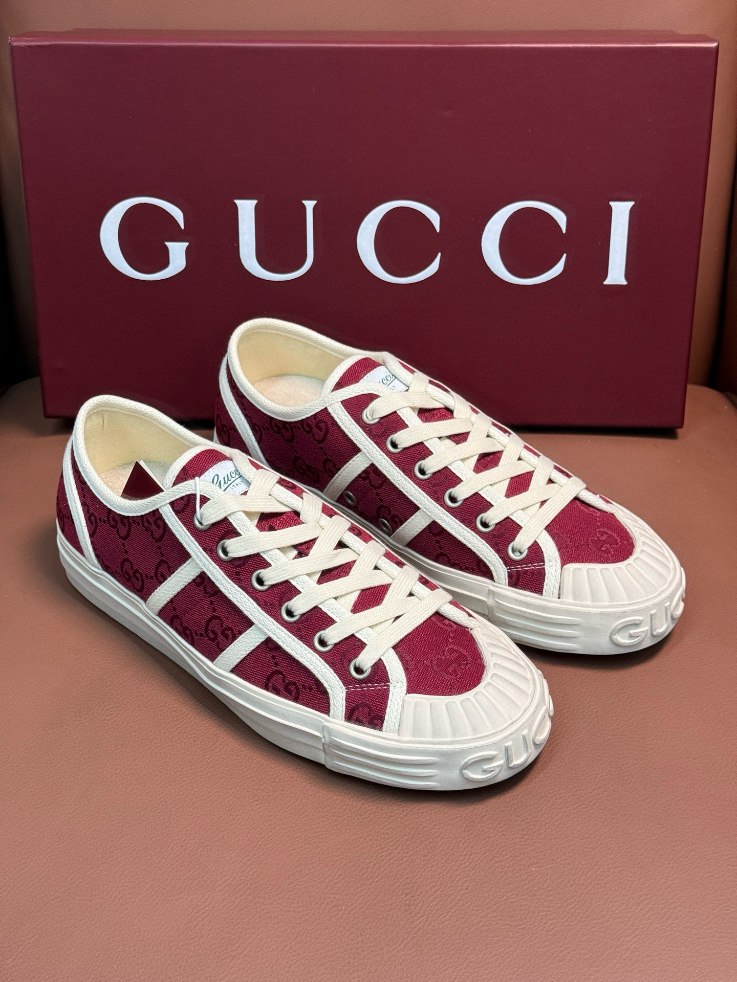 구찌 남녀공용 테니스 1977 신발 운동화 스니커즈