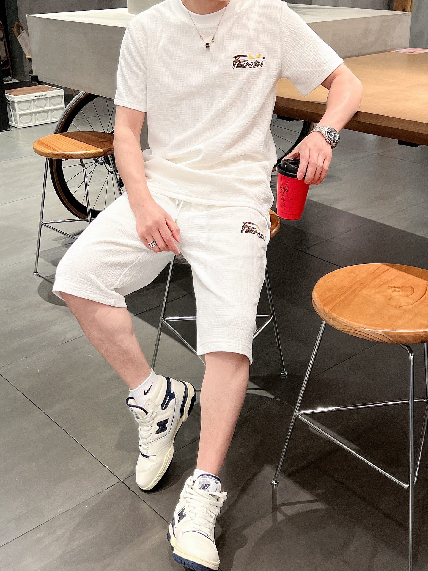 펜디 남자 세트