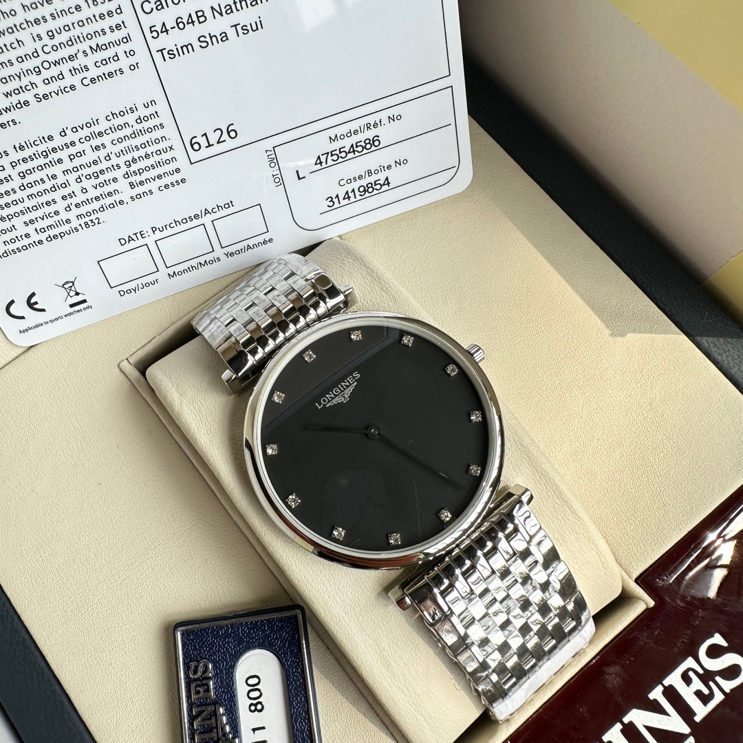 론진  미러급 여자 시계