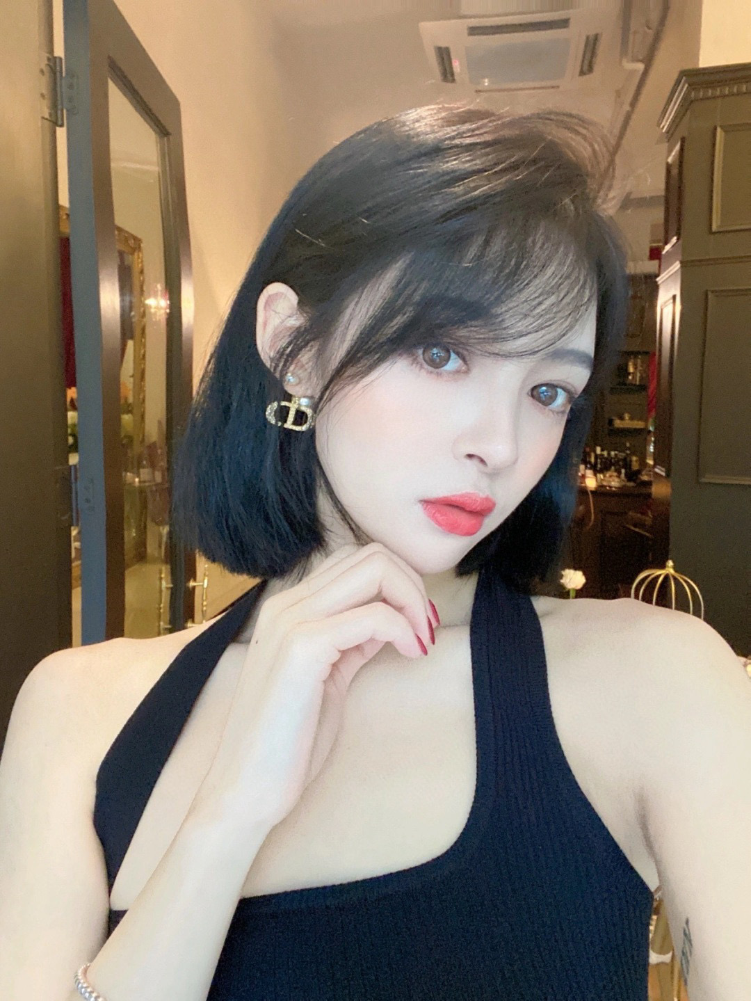 디올 귀걸이