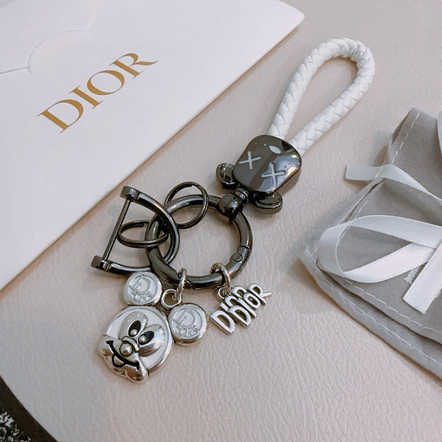디올 열쇠고리 키링
