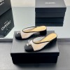 샤넬 4cm 여자 슬리퍼