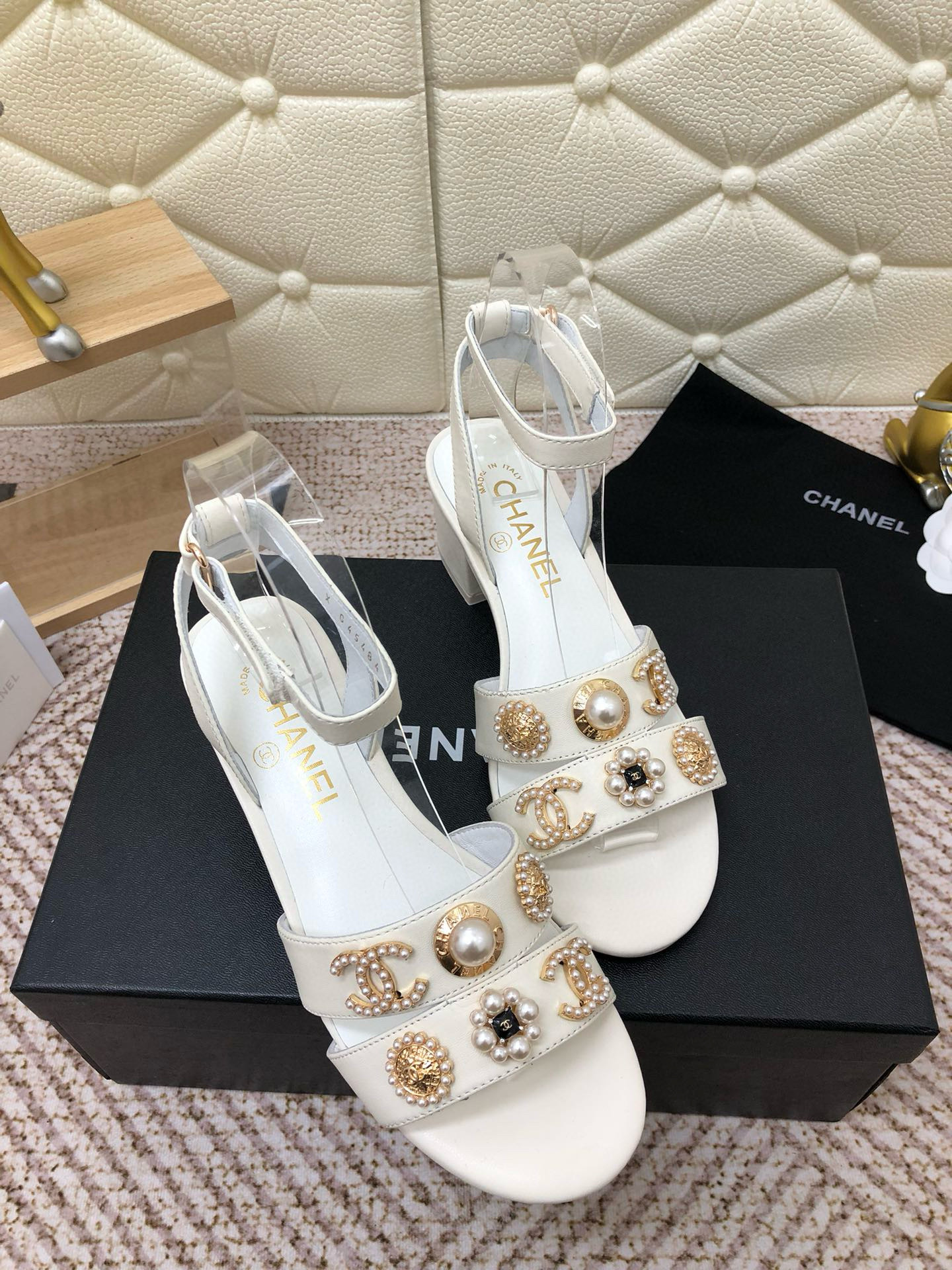 샤넬 여자 샌들