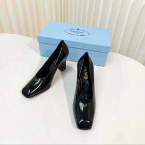 프라다 8.5cm 여자 신발 구두