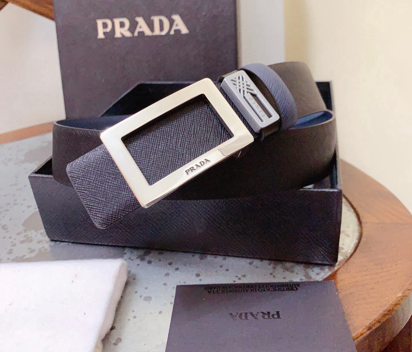 프라다 남자 벨트