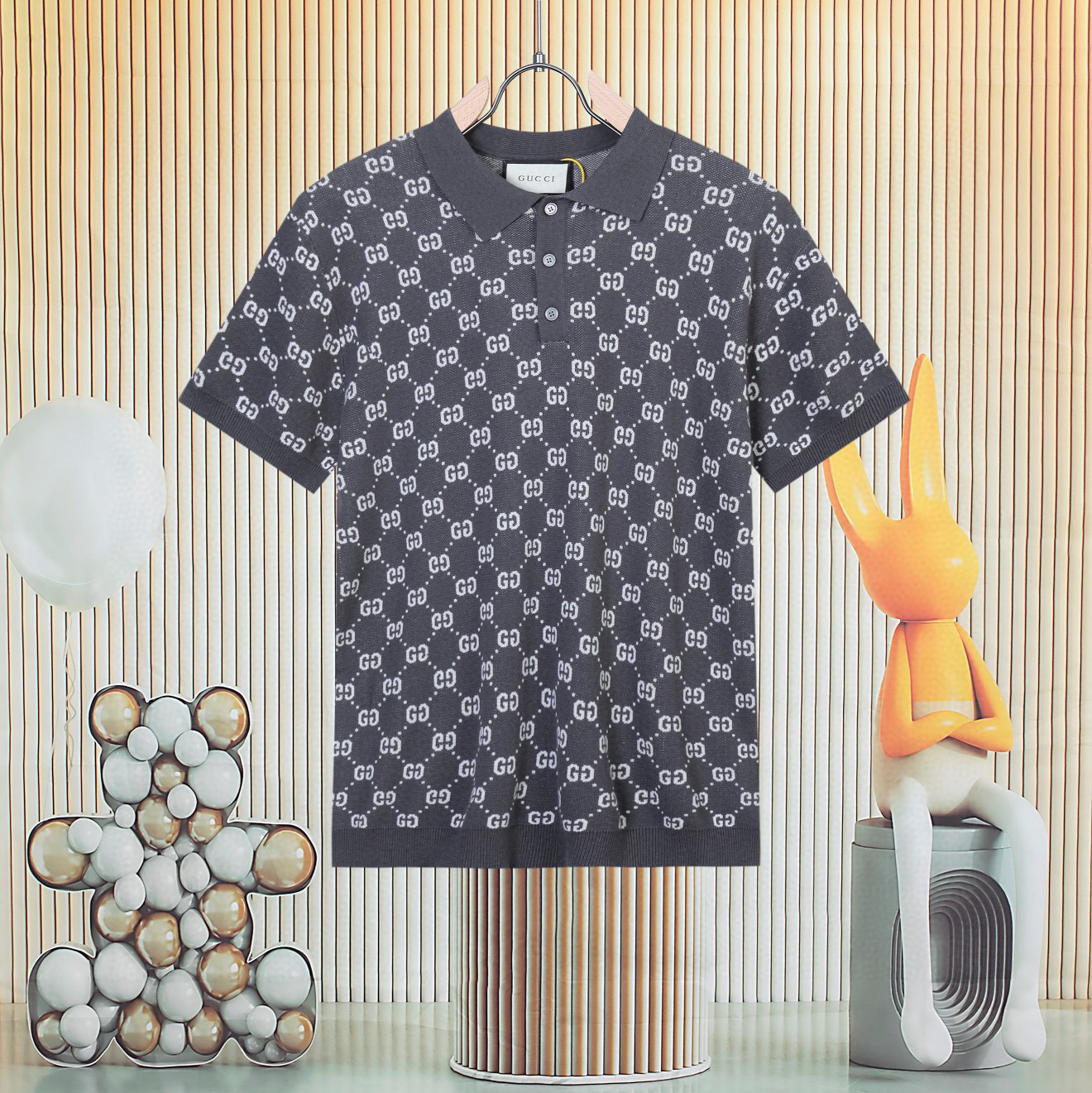 구찌 남자 반팔티