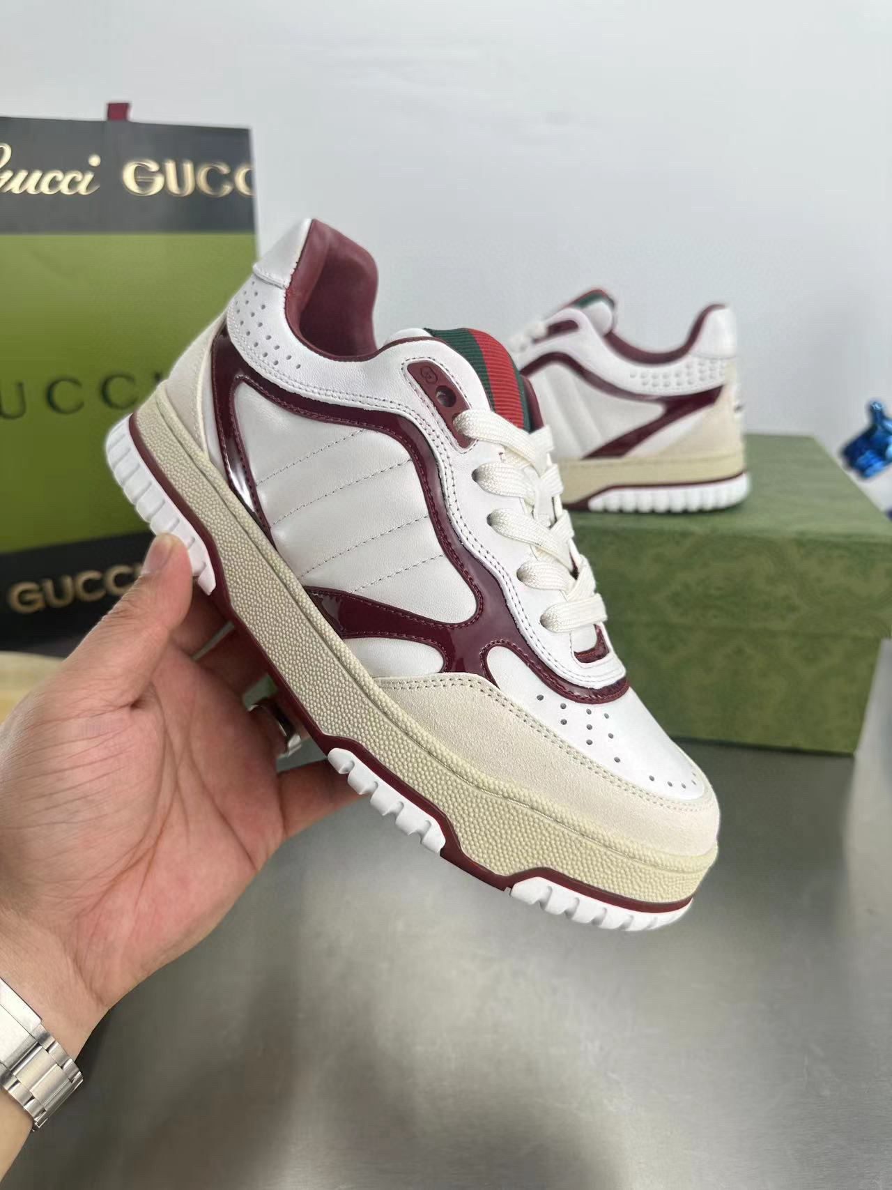 구찌 3cm 남녀공용 신발 운동화 스니커즈