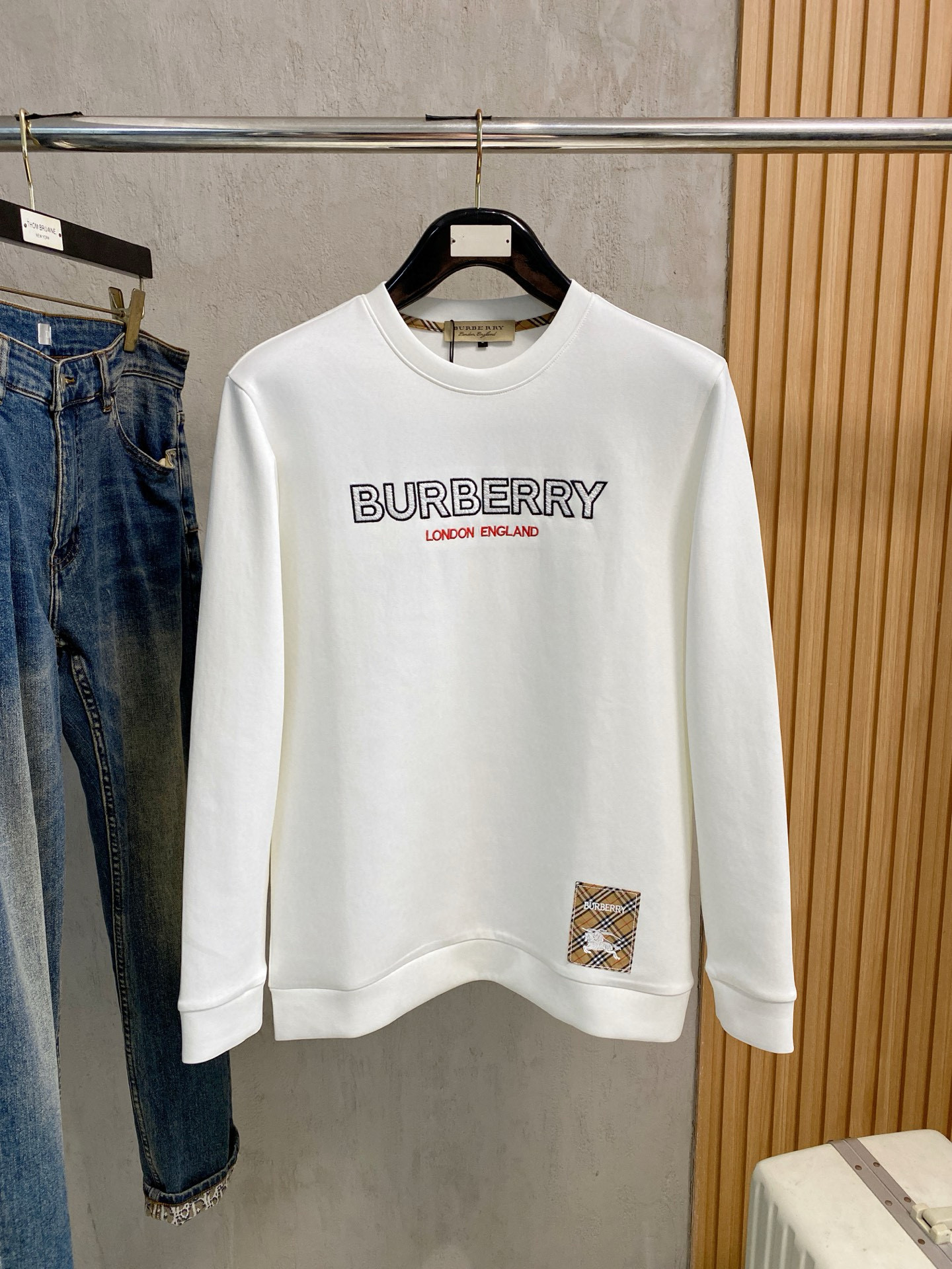 버버리 남자 맨투맨 후드티