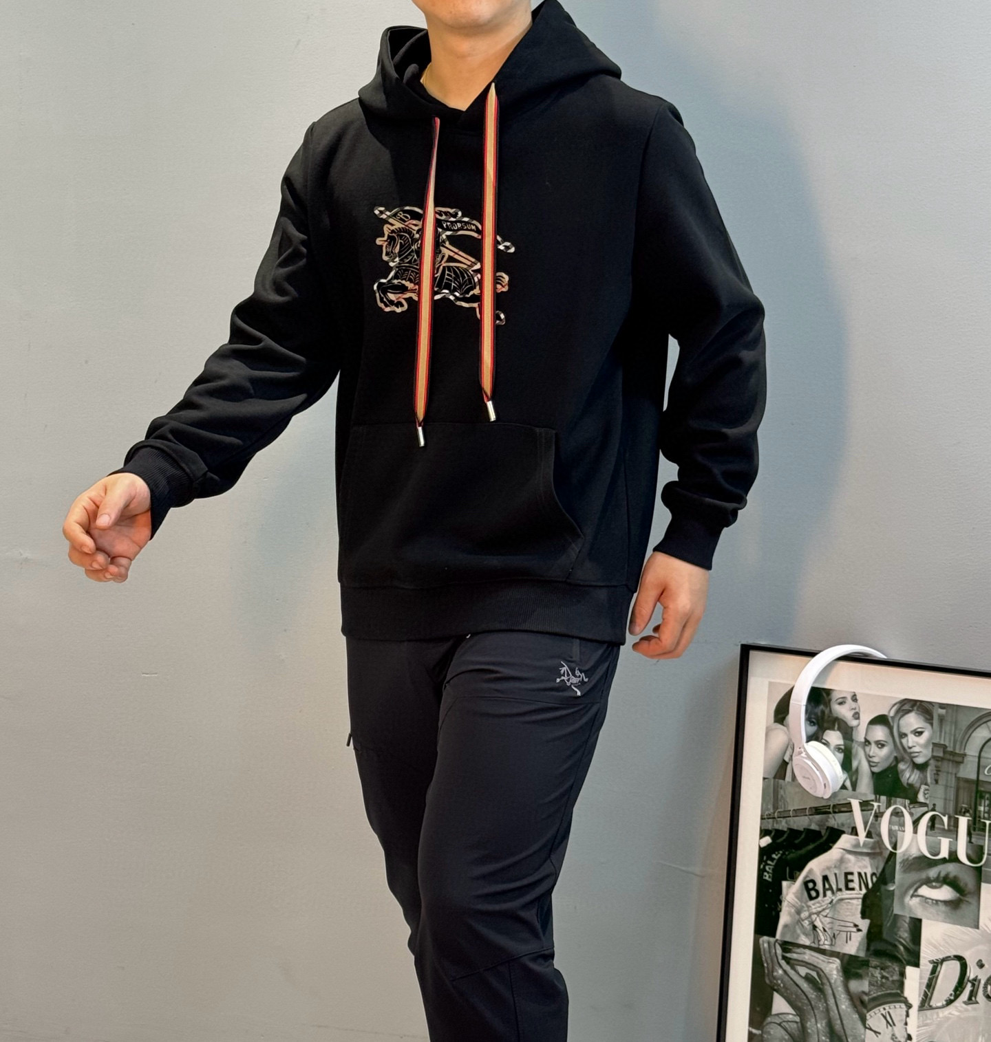 버버리 남자 맨투맨 후드티