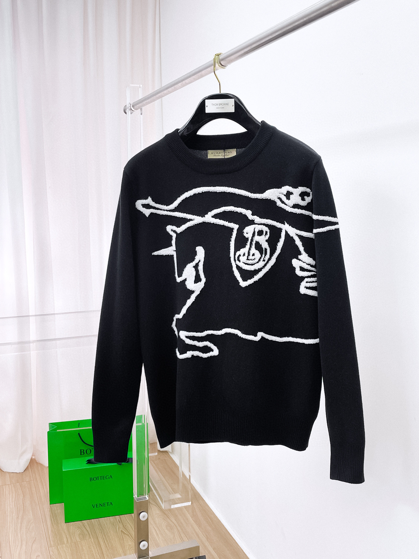 버버리 남자 니트