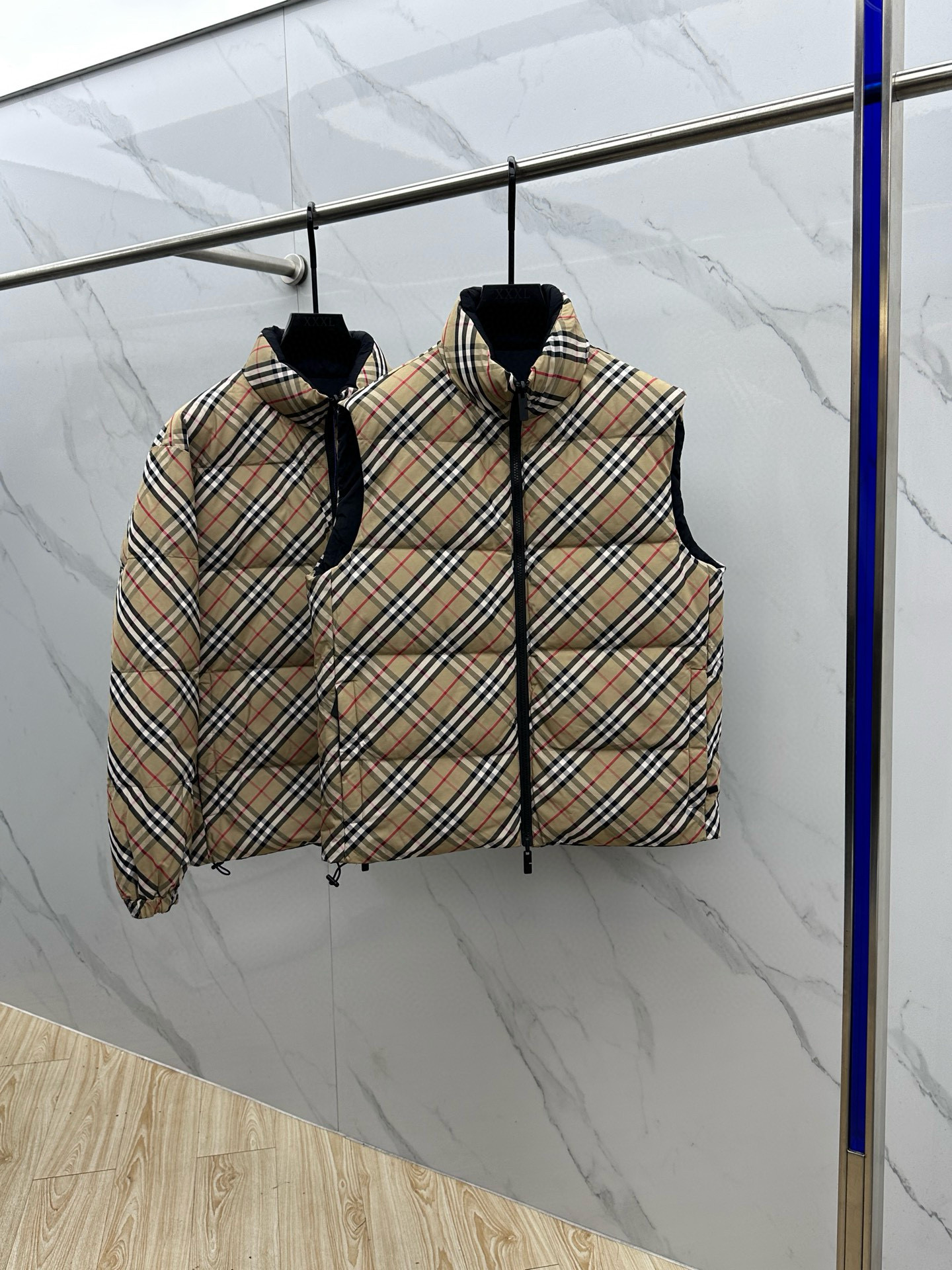 버버리 남자 조끼