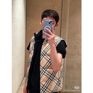 버버리 남자 조끼