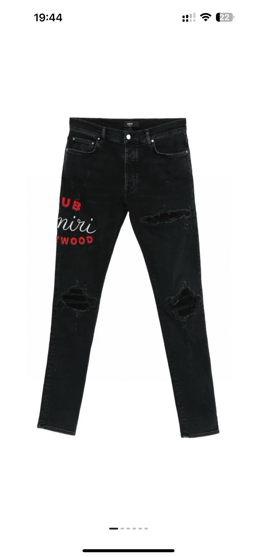 아미 아미리 남녀공용 청바지