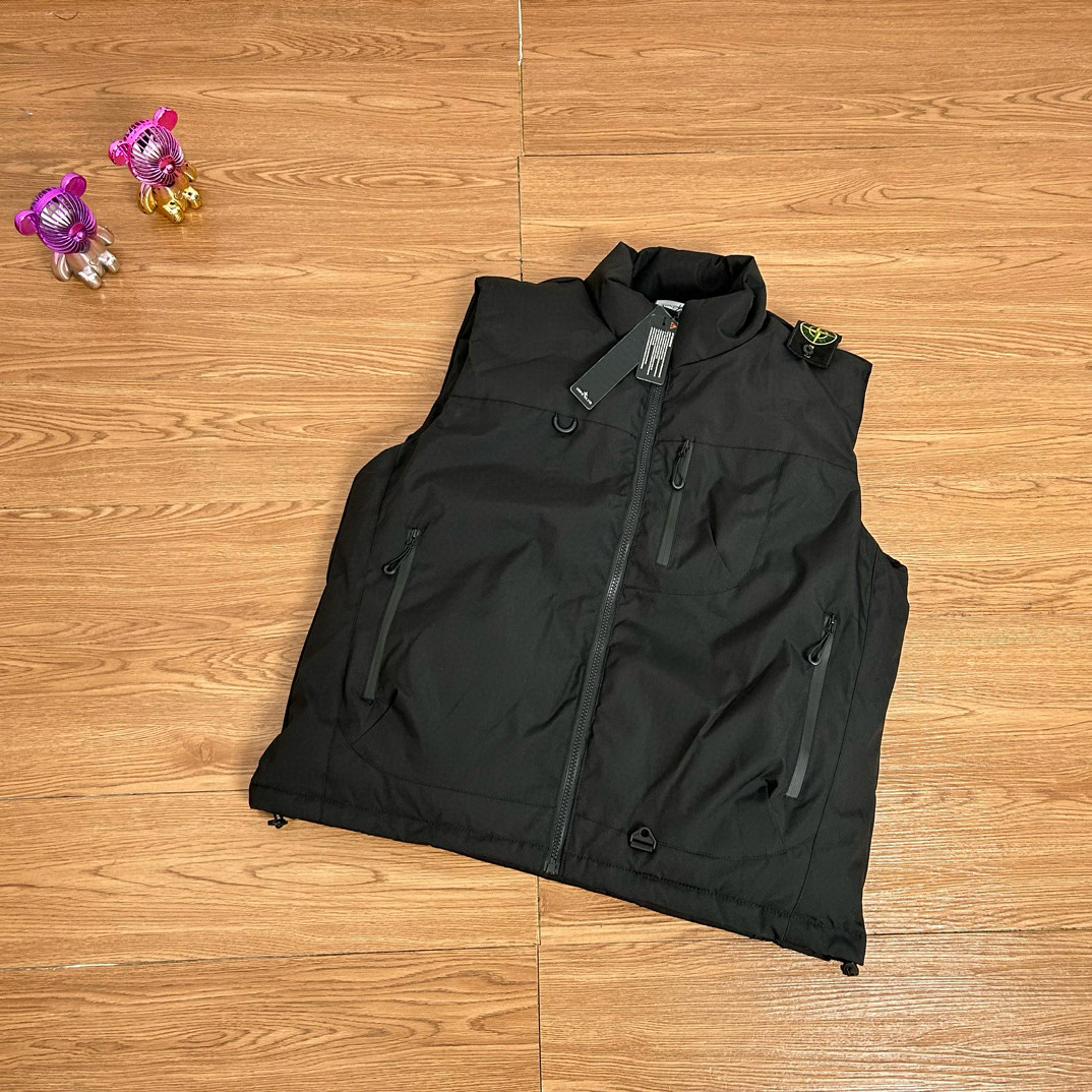 스톤아일랜드 2컬러 남자 조끼