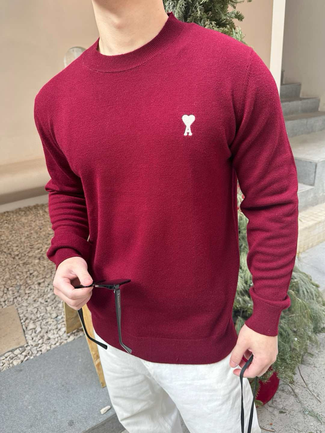 아미 아미리 남녀공용 니트