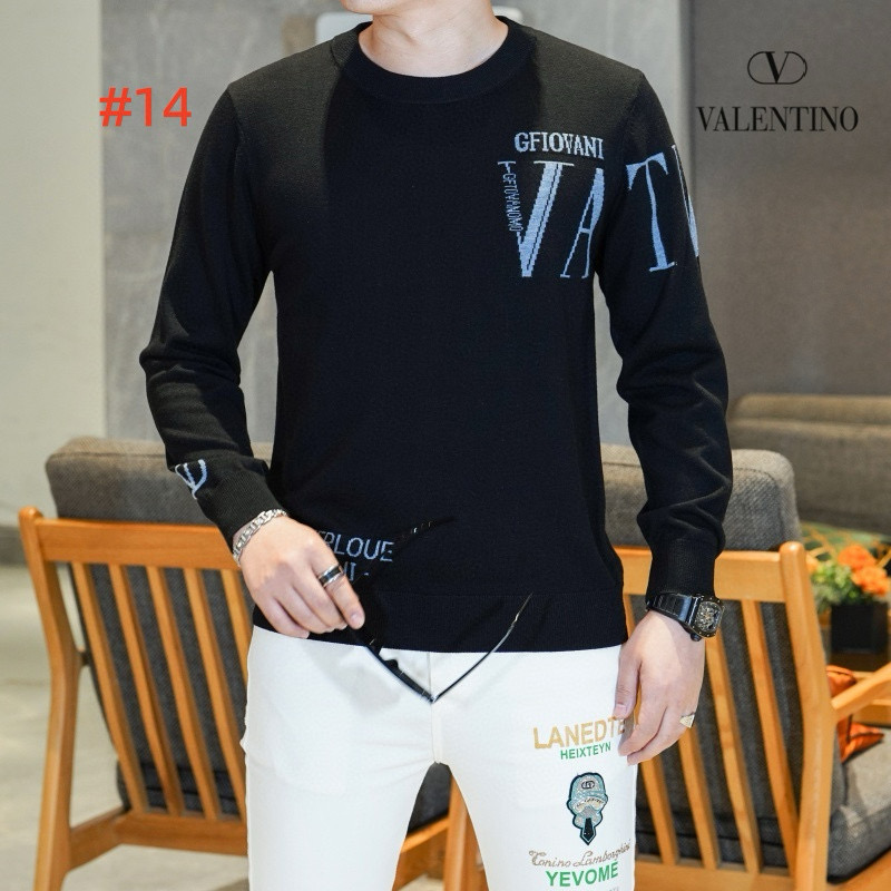 발렌티노 2컬러 남자 니트