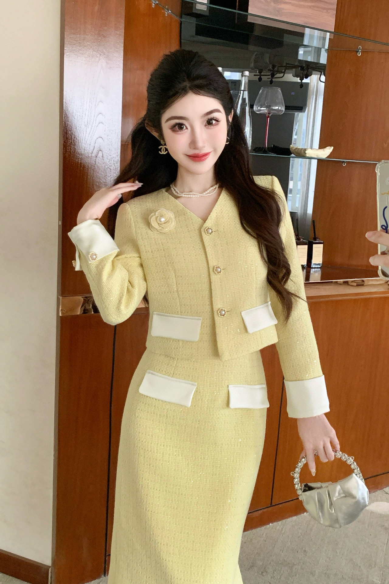 샤넬 여자 세트