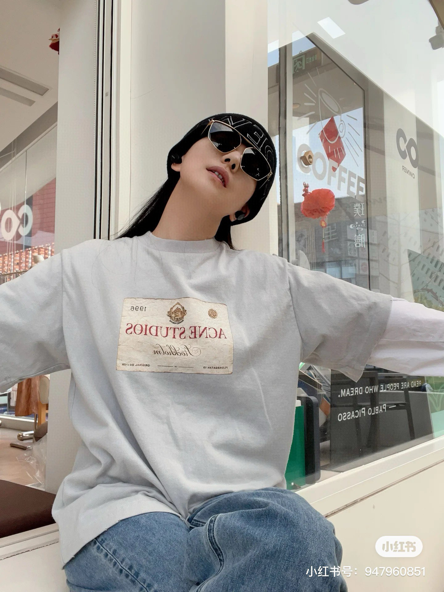 디올 2컬러 여자 후드티 맨투맨